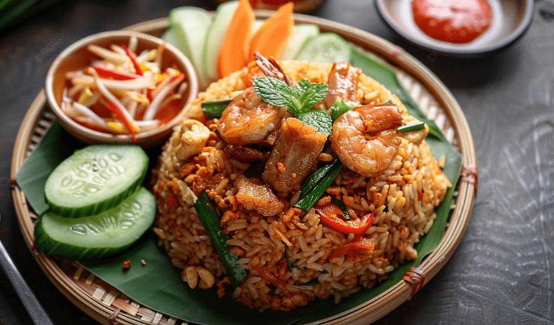 Shrimp Paste Fried Rice