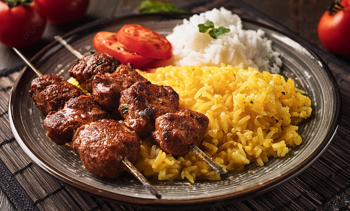 Grilled Skewer Rice