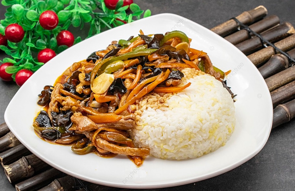 Yuxiang Shredded Pork Rice