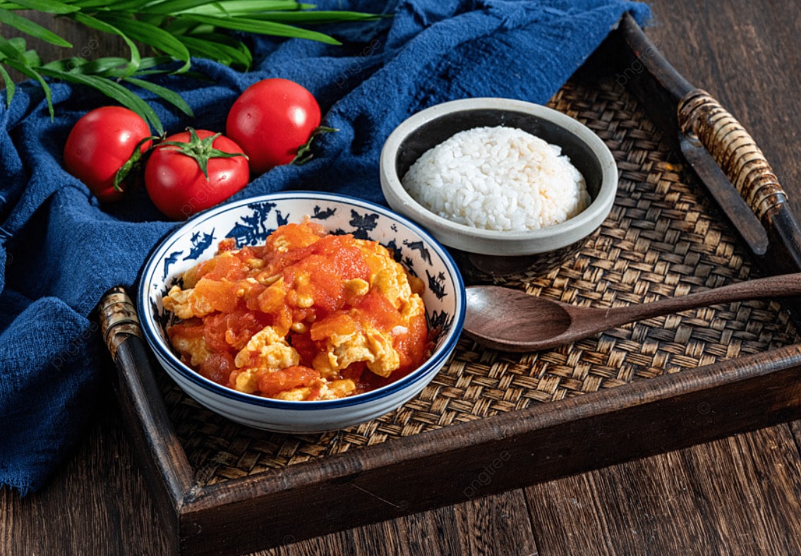 Tomato & Egg Rice