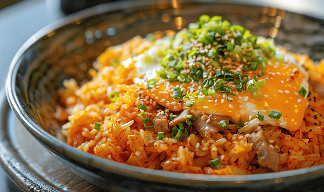 Kimchi Pork Fried Rice